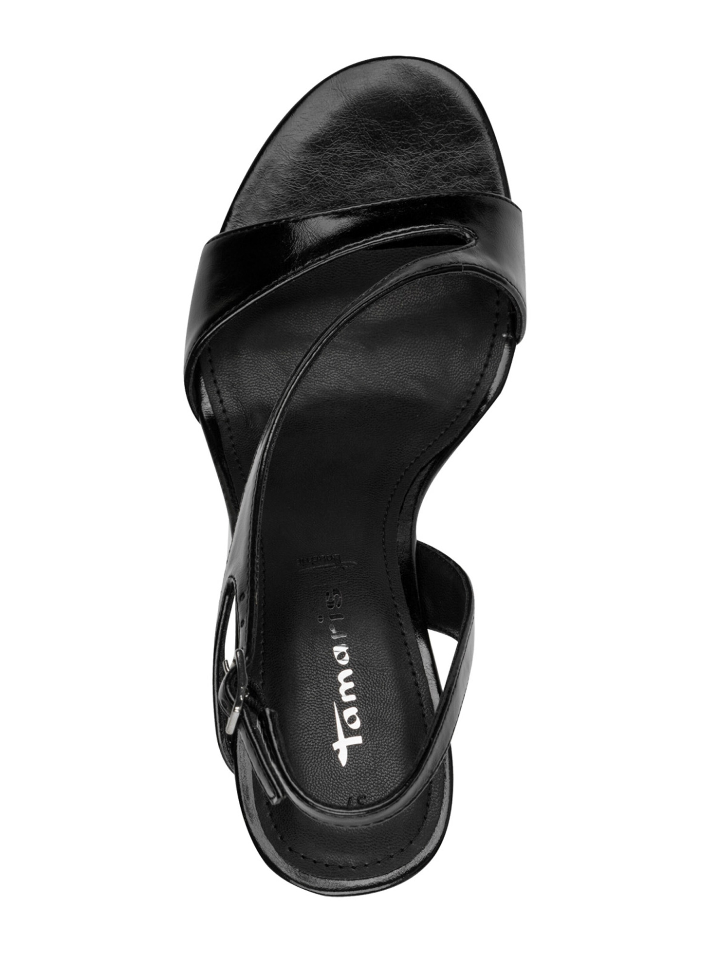 Tamaris - Sandália em preto