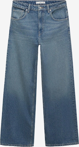 MANGOWide Leg/ Široke nogavice Traperice 'Niki' - plava boja: prednji dio