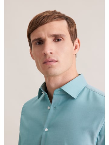 SEIDENSTICKER Slim Fit Hemd in Blau