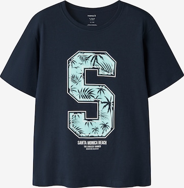 NAME IT Shirt 'NKMVAGNO' in Blauw: voorkant