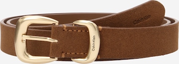 Calvin Klein Belt in Brown: front