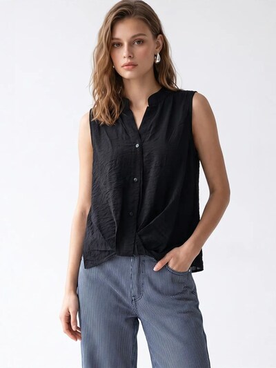MixRay Bluse‌‌ in S in schwarz, Produktansicht