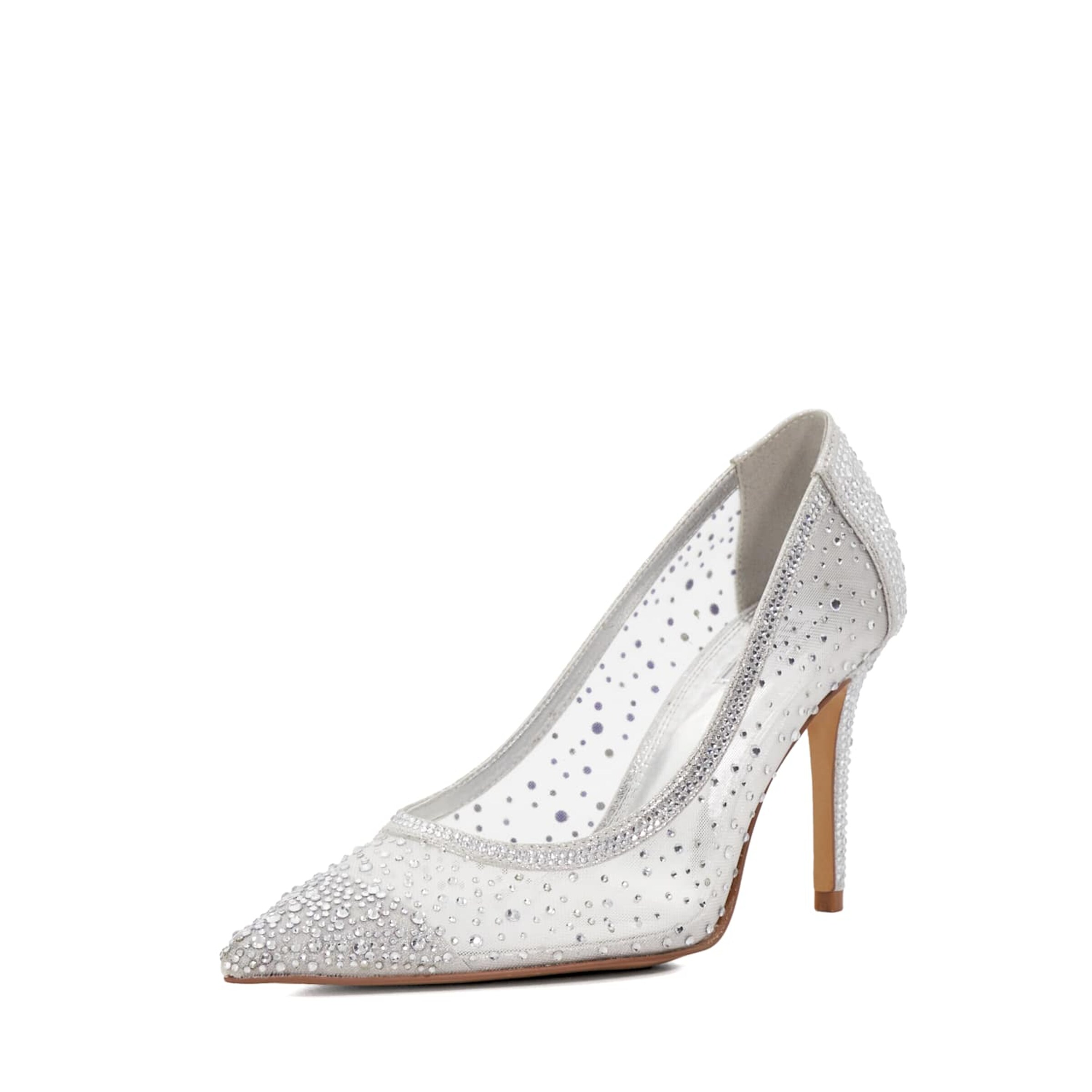 Dune LONDON Pumps in Zilver: voorkant