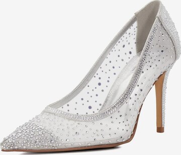 Dune LONDON Pumps in Zilver: voorkant