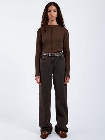 Dr. Denim Top 'Stella Waffle Top' in Bruin