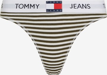 Tommy Hilfiger Underwear Thong in Brown: front