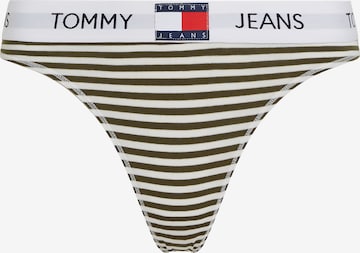 Tommy Hilfiger Underwear Thong in Brown: front