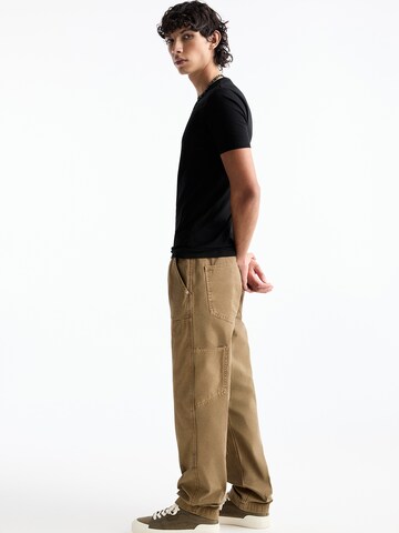Pull&Bear Loosefit Cargobroek in Bruin