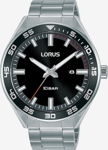 LORUS Analog Watch in Black: front