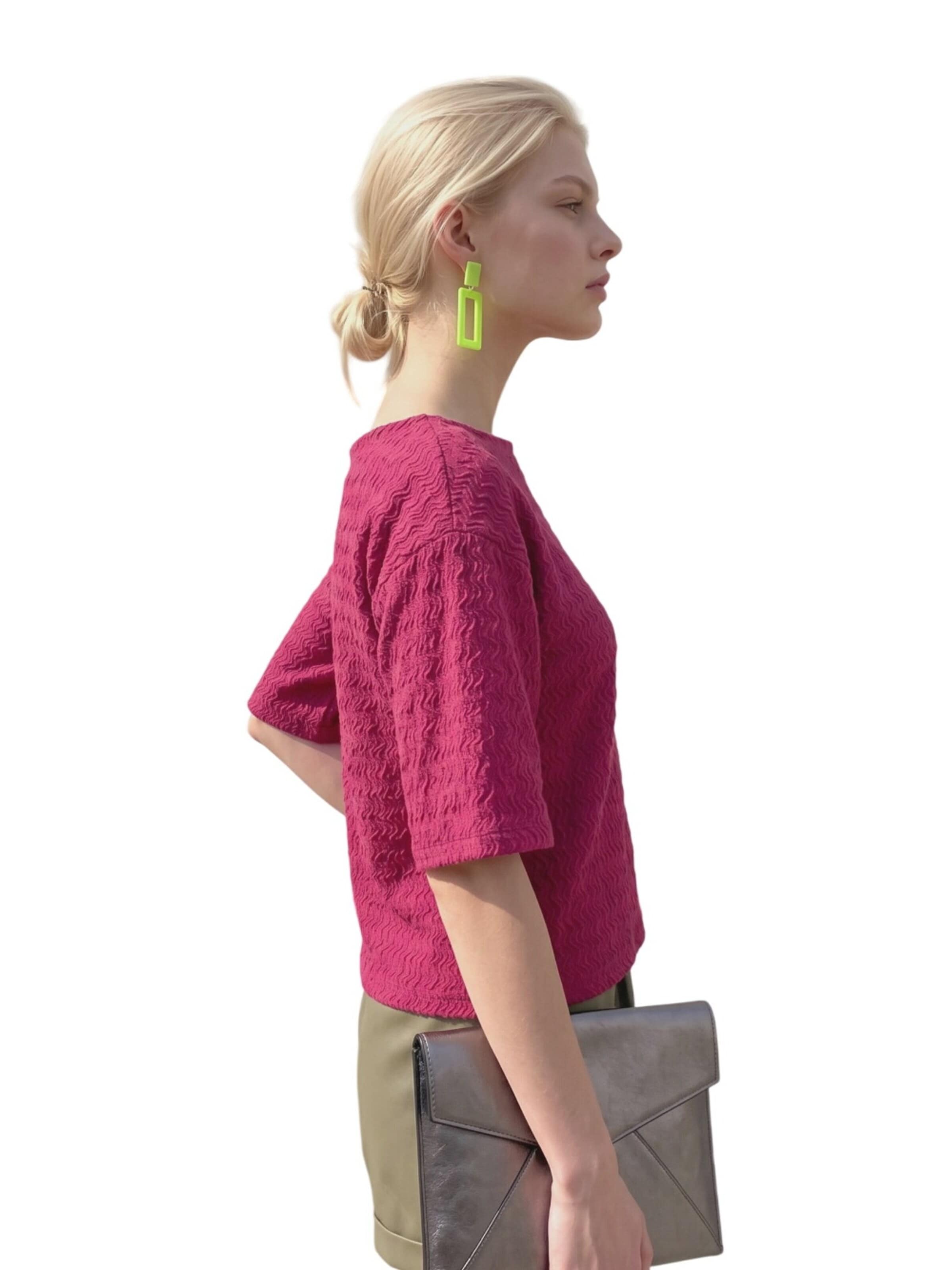 Alexa Dash Blouse in Pink