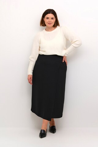 Pull-over 'KC Amalia' KAFFE CURVE en blanc