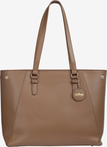 usha BLACK LABEL Shopper 'Nowles' in Brown: front