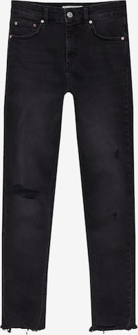 Pull&Bear Skinny Jeans i svart: forside