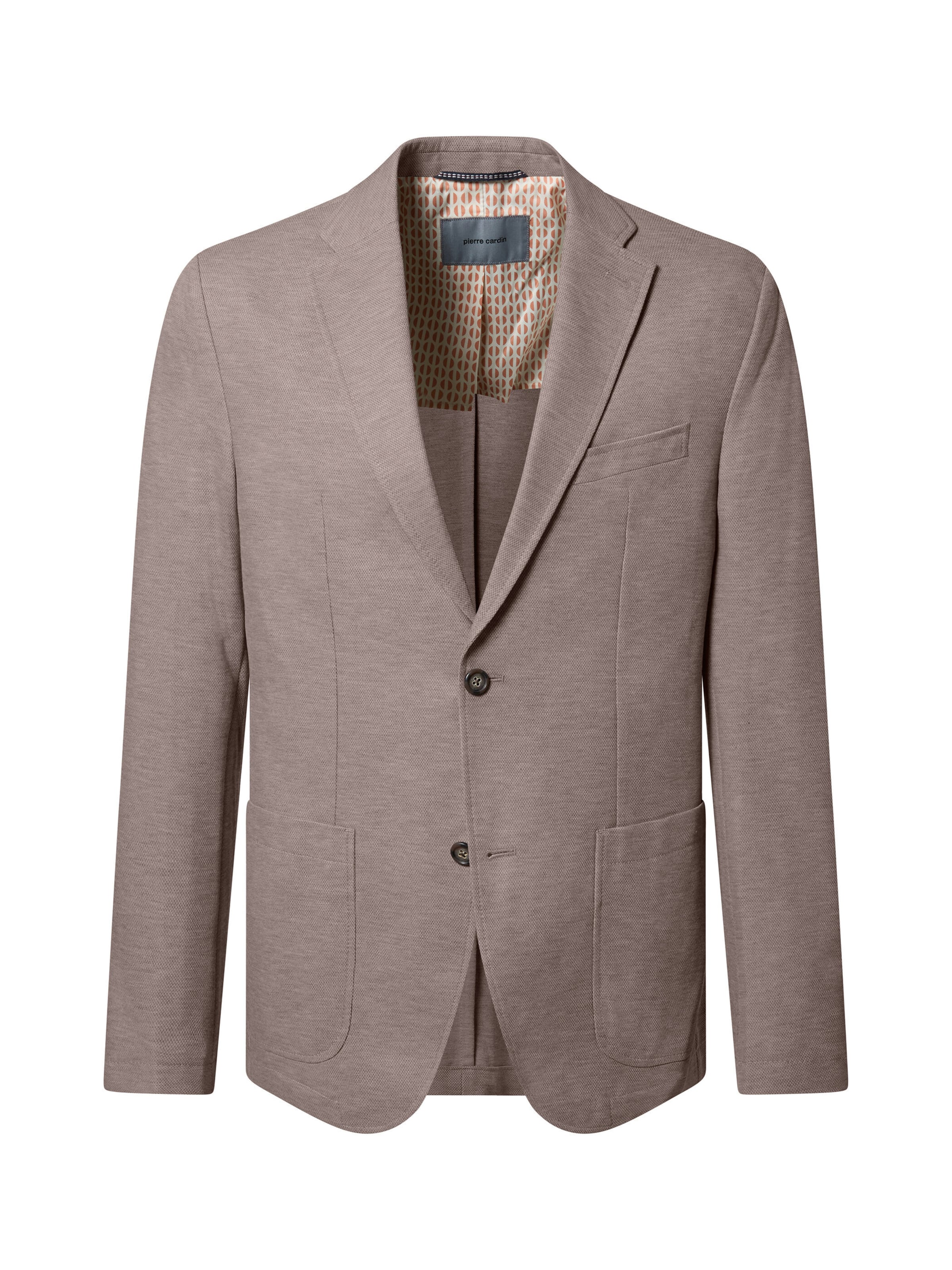 PIERRE CARDIN Regular fit Colbert 'Manel' in Grijs: voorkant