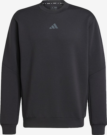 Felpa sportiva 'Designed For Training' di ADIDAS PERFORMANCE in nero: frontale