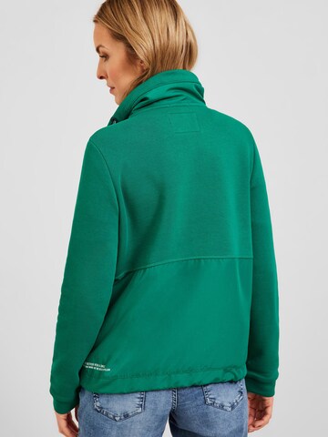 CECIL Sweat jacket in Green