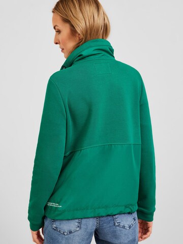 CECIL Sweatvest in Groen