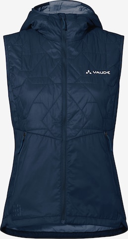 VAUDE Sportbodywarmer 'Freney V' in Blauw: voorkant