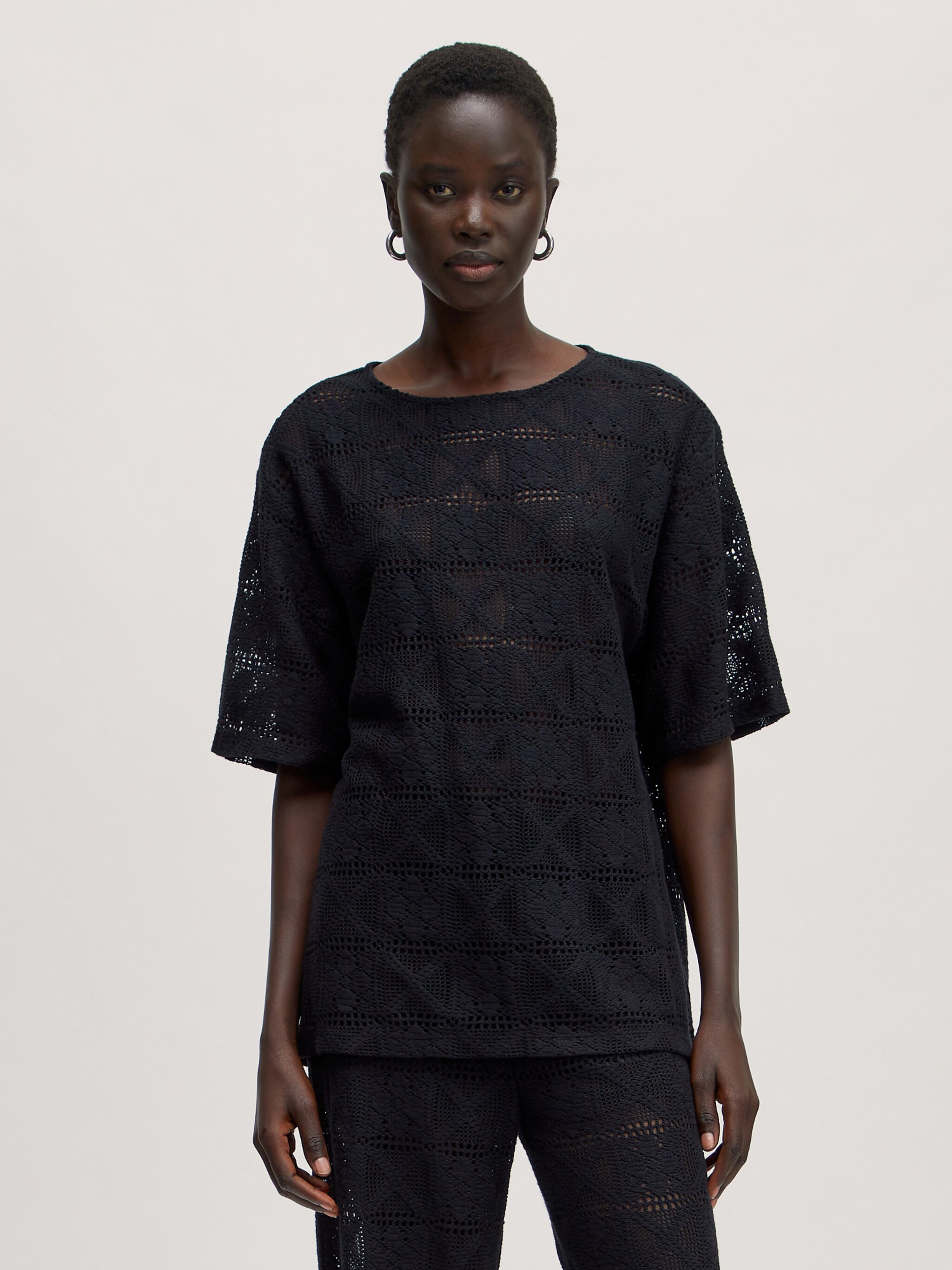 EDITED Produits T-shirt 'Xally' noir