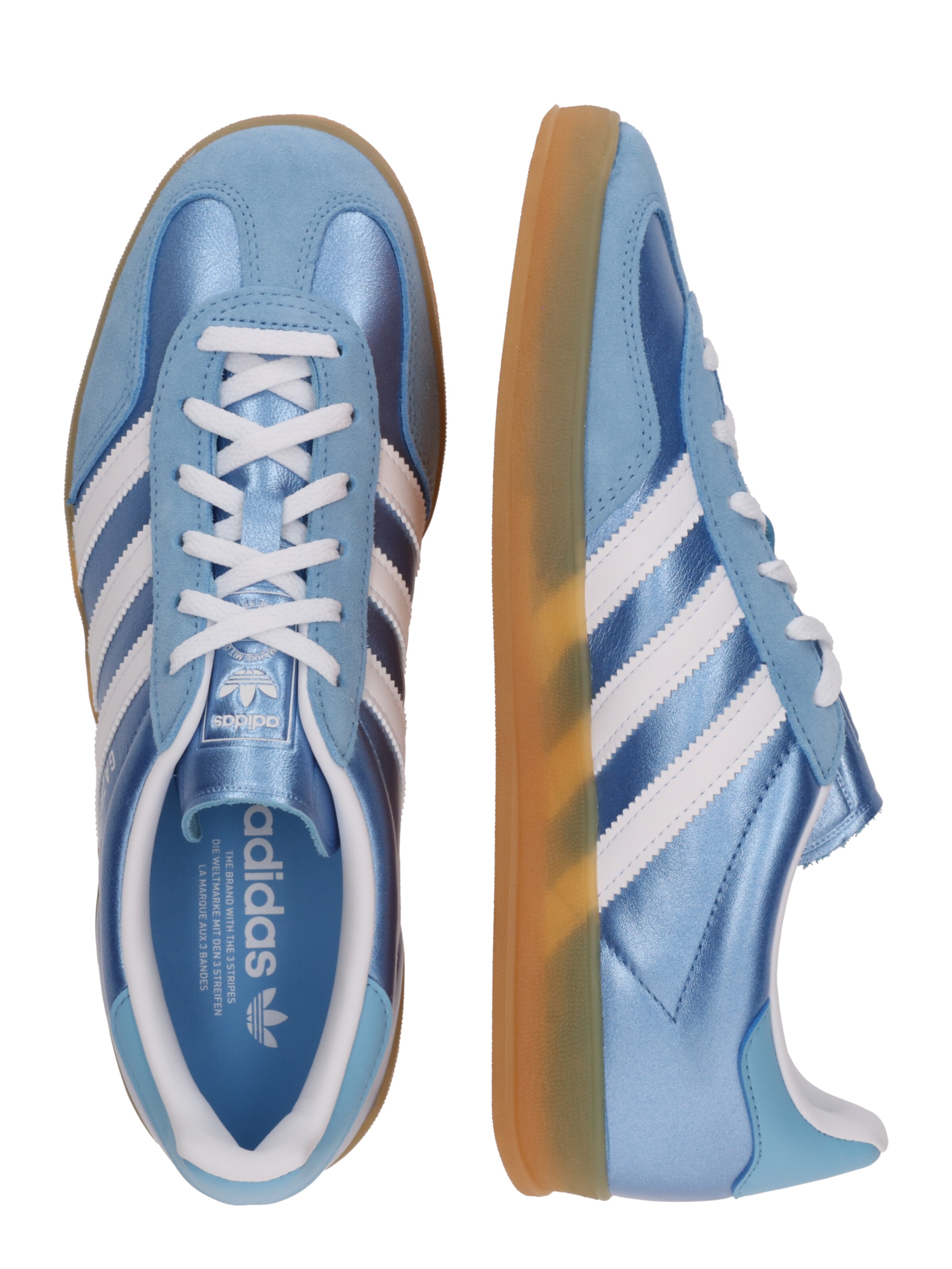 ADIDAS ORIGINALS Низкие кроссовки 'GAZELLE' в Синий