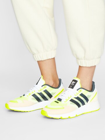 Baskets basses 'ZX 1K Boost' ADIDAS ORIGINALS en mélange de couleurs : devant
