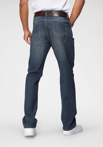 H.I.S Regular Jeans in Blau