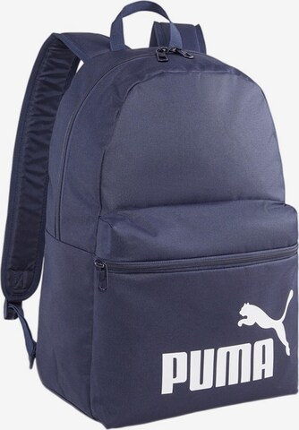 PUMA Backpack 'Phase' in Blue: front