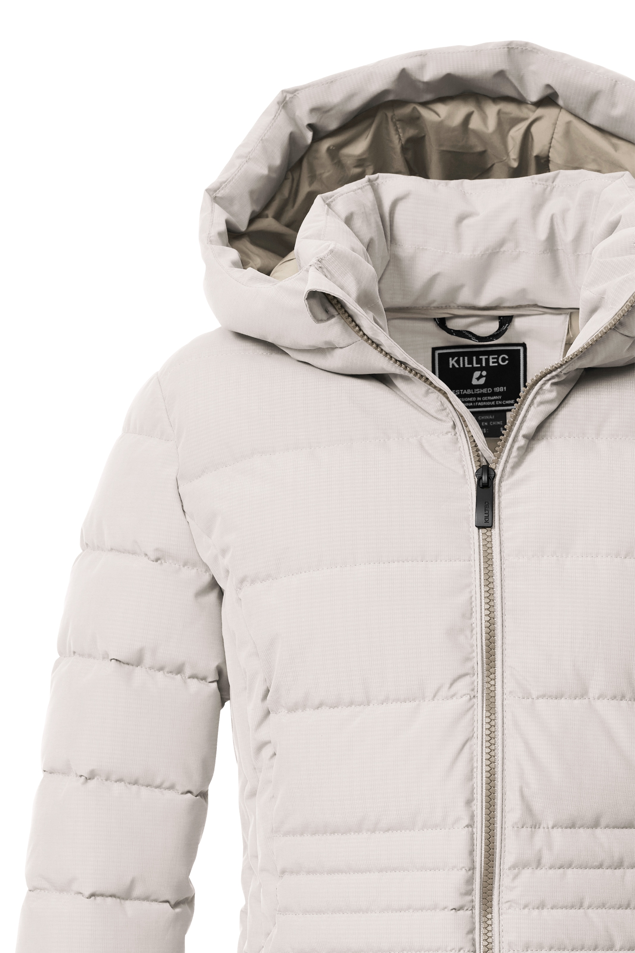 KILLTEC Outdoorjacke in Weiß