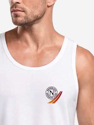Neverless Shirt 'Retro Fußball' in White