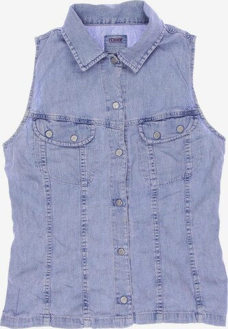 Closed Vest in S in Blue: front