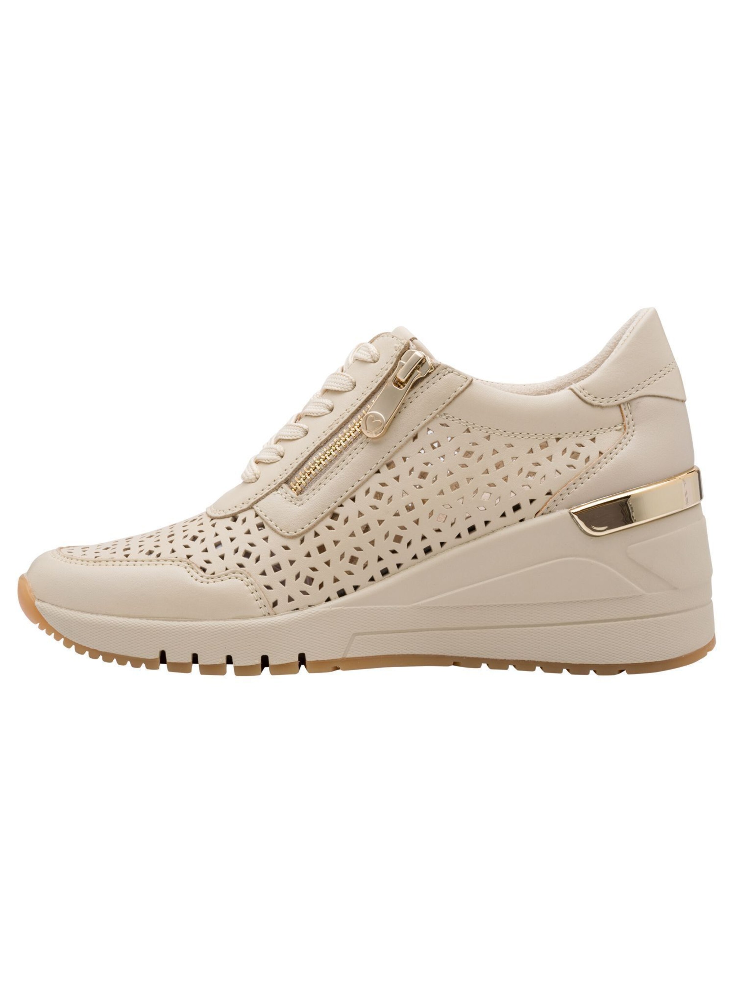 MARCO TOZZI Sneakers laag in Beige
