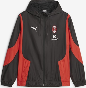 Vestes d’entraînement 'AC Milan' PUMA en noir : devant