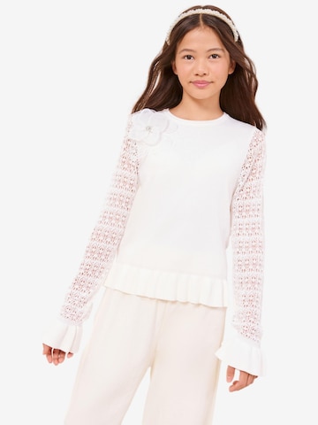Lipsy Sweater in White: front