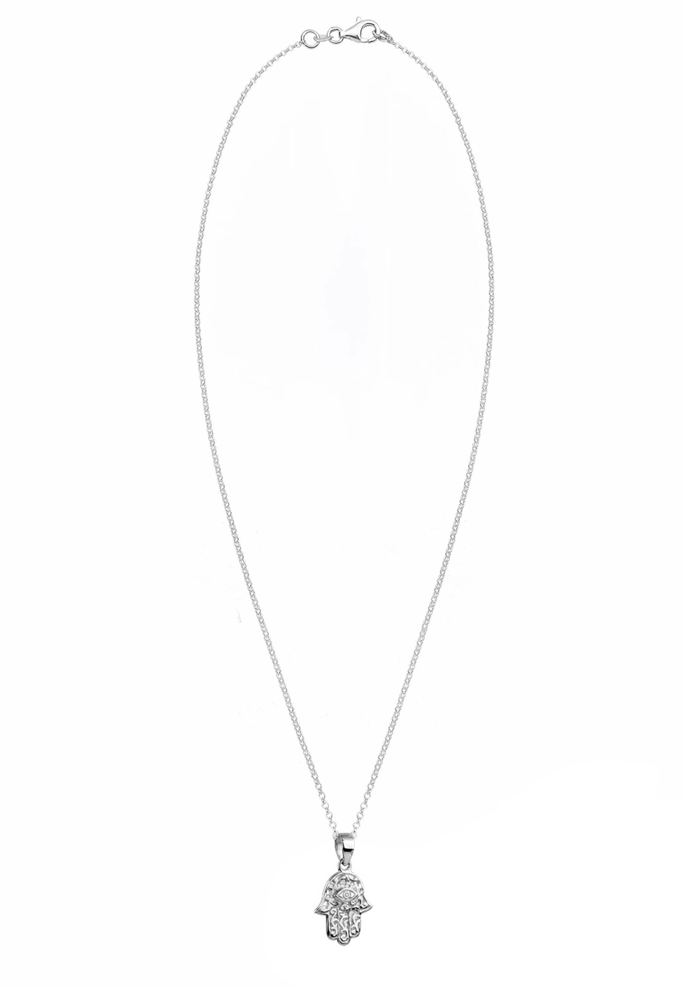 Nenalina Necklace in Silver: front