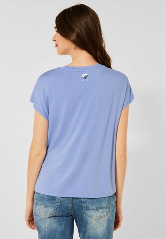 STREET ONE Shirt in Blauw