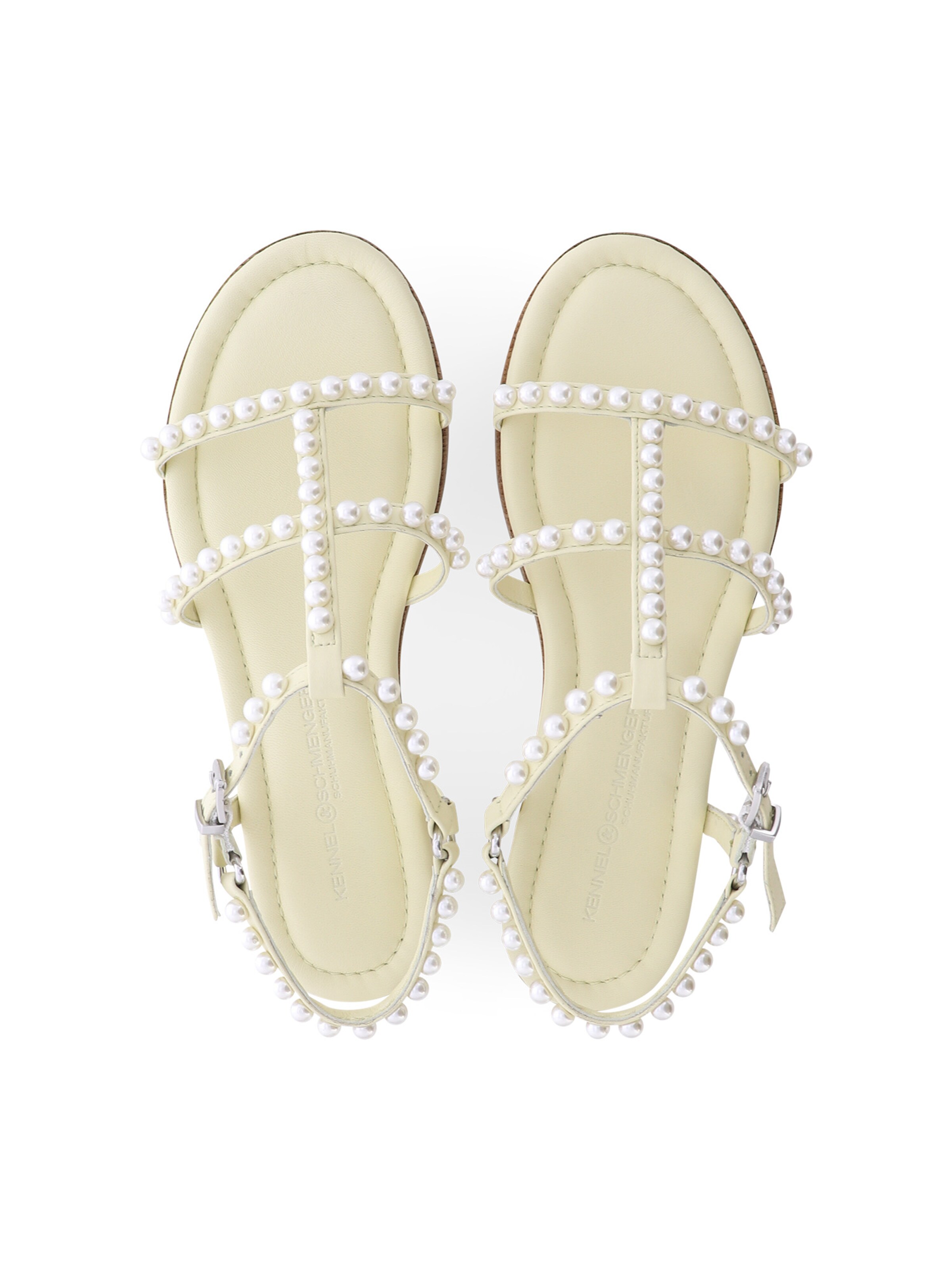 Sandales à lanières ' CARLY ' Kennel & Schmenger en beige