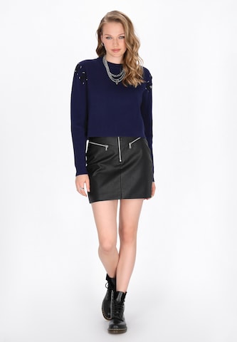 Pull-over myMo ROCKS en bleu