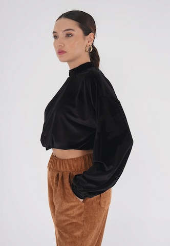 FRESHLIONS Bluse 'Remy' in Schwarz