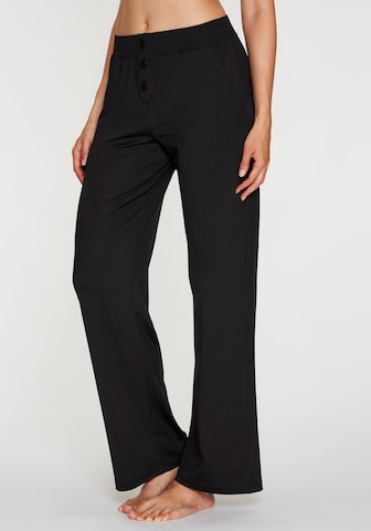 H.I.S Wide Leg Hose in Schwarz: Vorderseite