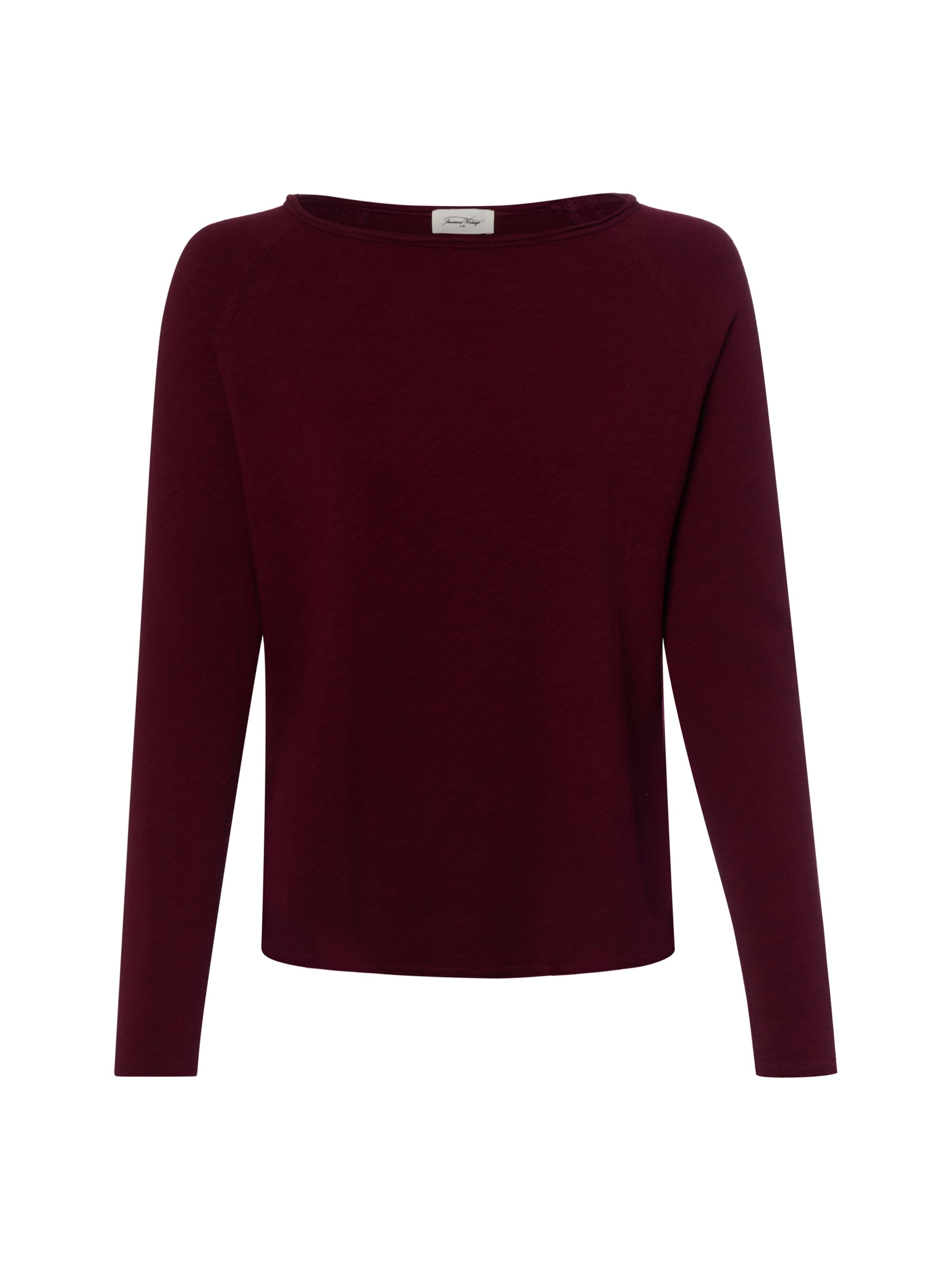 AMERICAN VINTAGE T-shirt 'Son31G' en S en bordeaux, Vue avec produit