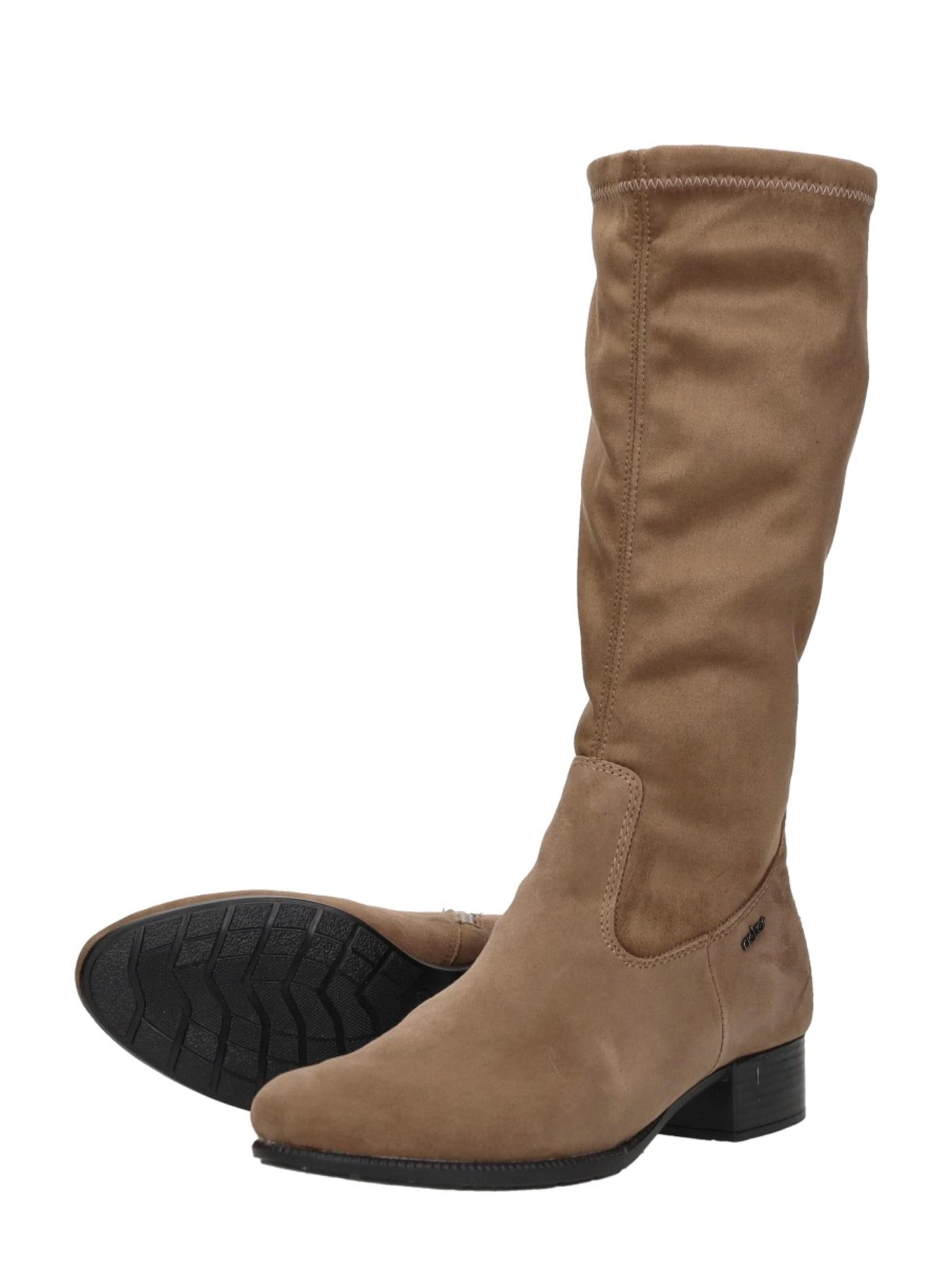 Rieker Boots 'Lange Laarzen' in Beige
