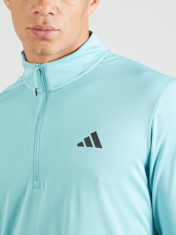 ADIDAS PERFORMANCE Λειτουργικό μπλουζάκι 'Essentials' σε μπλε