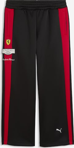 PUMA Regular Hose 'Ferrari T7' in Schwarz: Vorderseite