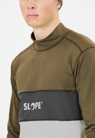 SLOPE Midlayer 'Norvyn' in Grün