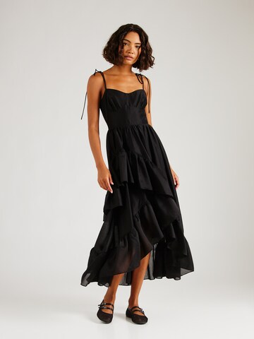 & Other Stories Kleid in Schwarz: Vorderseite