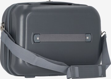 D&N Toiletry Bag 'Travel Line' in Grey