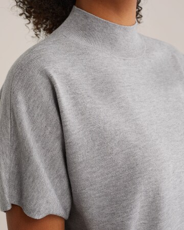 WE Fashion Свитер в Серый