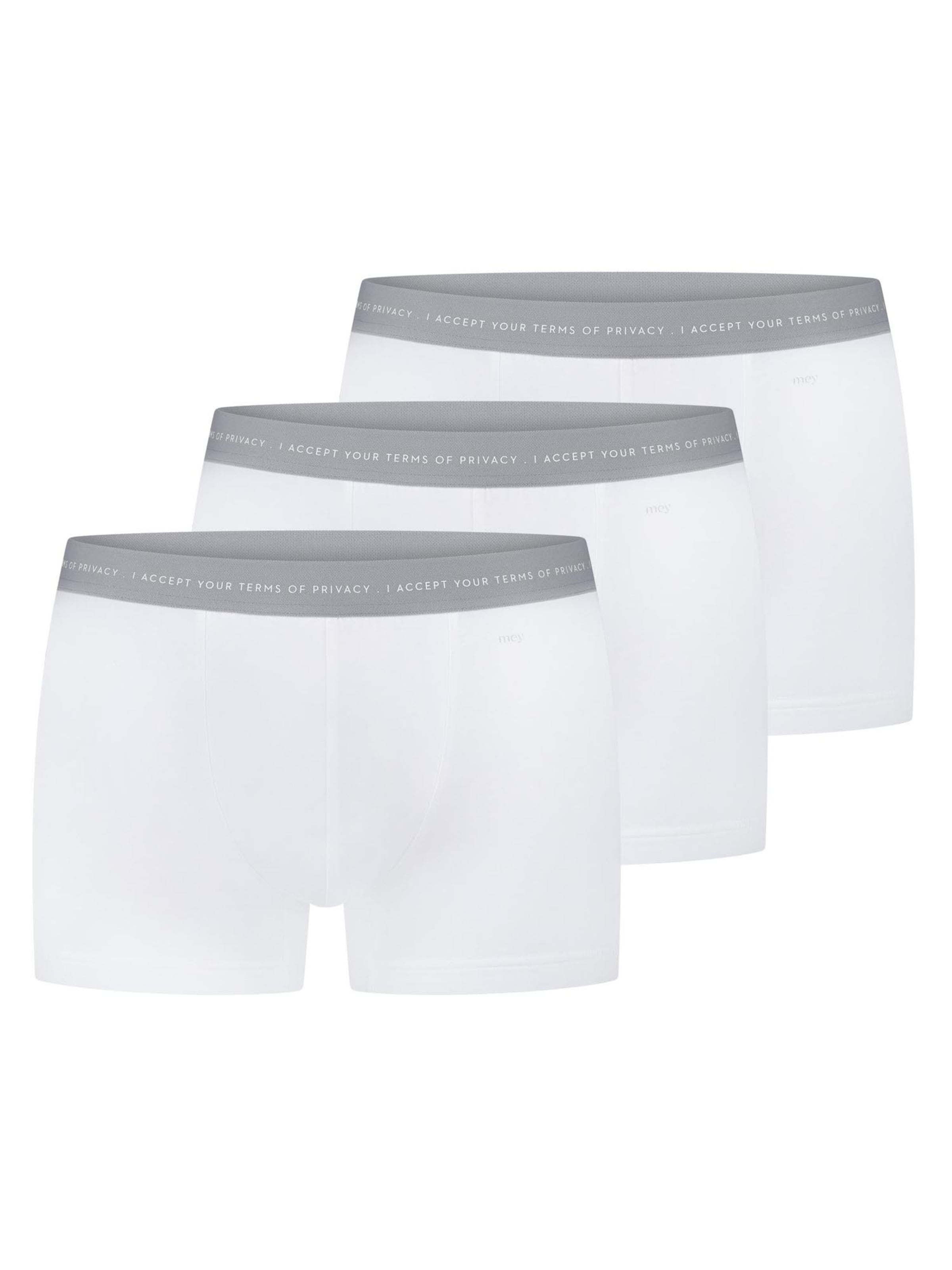 Mey Boxer shorts 'RE:THINK' in White: front