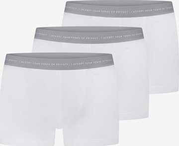 Mey Boxer shorts 'RE:THINK' in White: front