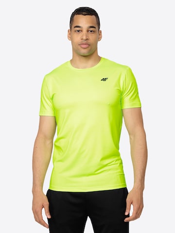 4F Funkcionalna majica | zelena barva: sprednja stran